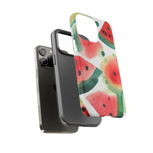 Impressions of Watermelon - Impact Resistant Phone Case